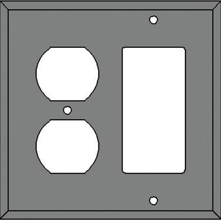 OUTLET and ROCKER SWITCH COVER DESIGNATOR (OR)